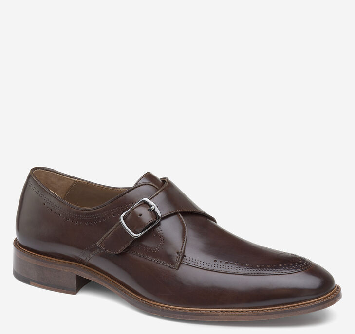 Johnston & Murphy Sayer Monk Strap Snörskor Herr - Röda/Bruna Finskor [OY2380547]